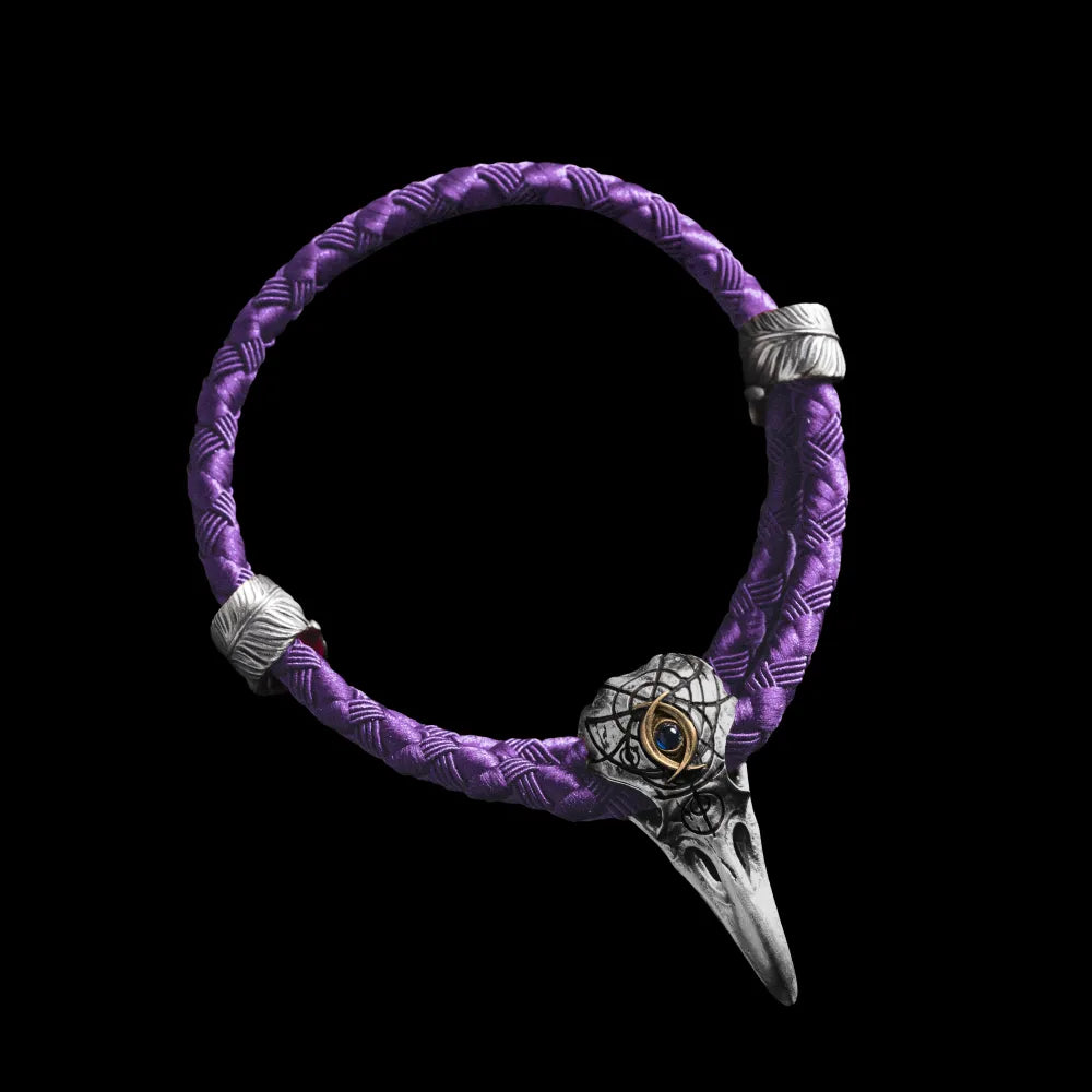 Three-Eyed Raven Rope Bracelet