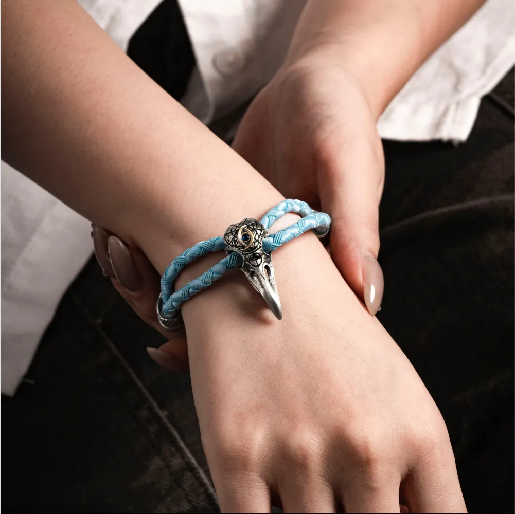 Three-Eyed Raven Rope Bracelet