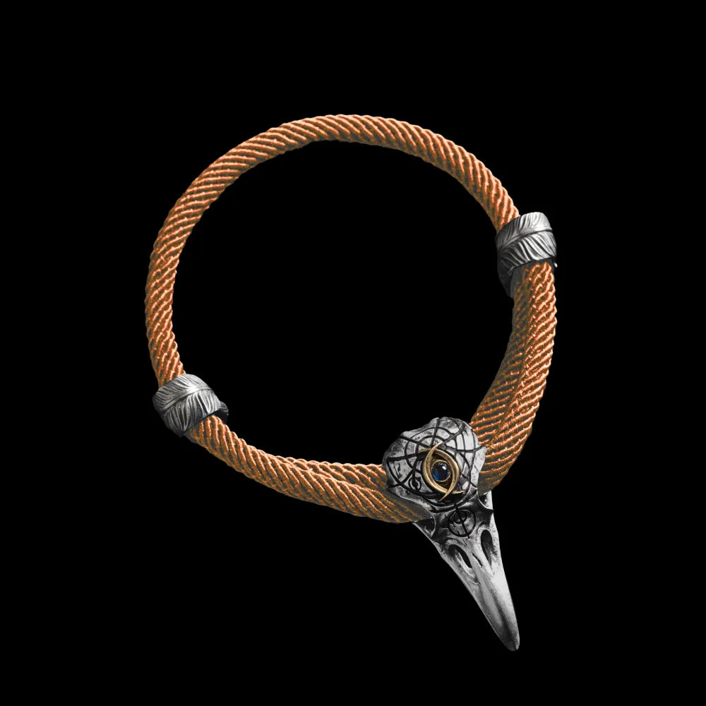 Three-Eyed Raven Rope Bracelet
