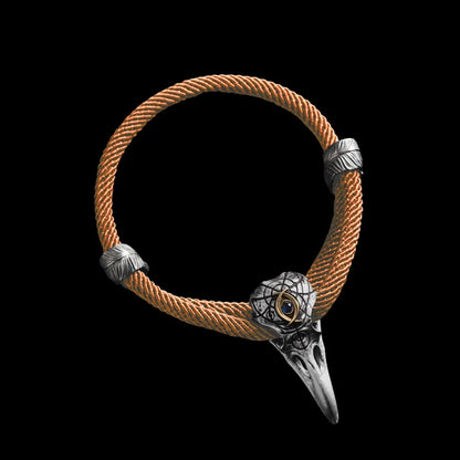 Three-Eyed Raven Rope Bracelet