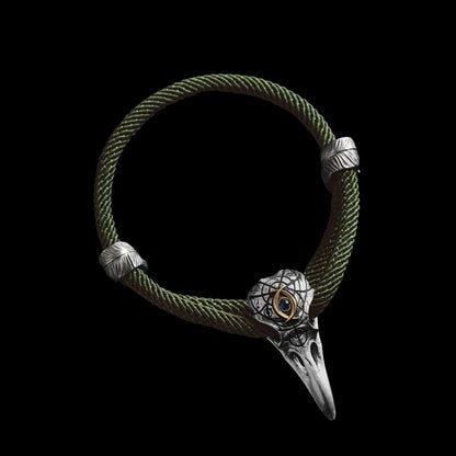 Three-Eyed Raven Rope Bracelet