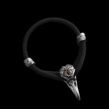 Three-Eyed Raven Rope Bracelet