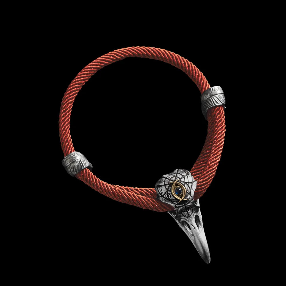 Three-Eyed Raven Rope Bracelet