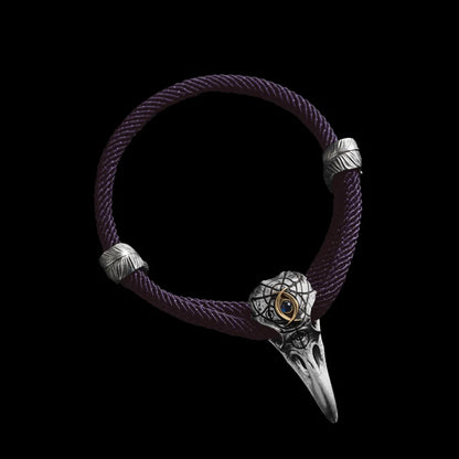 Three-Eyed Raven Rope Bracelet
