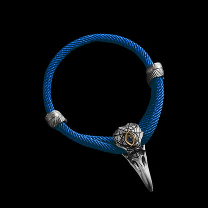 Three-Eyed Raven Rope Bracelet