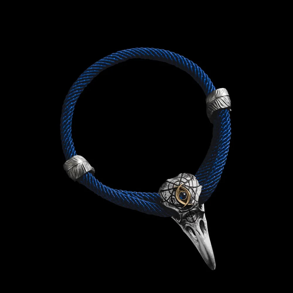 Three-Eyed Raven Rope Bracelet