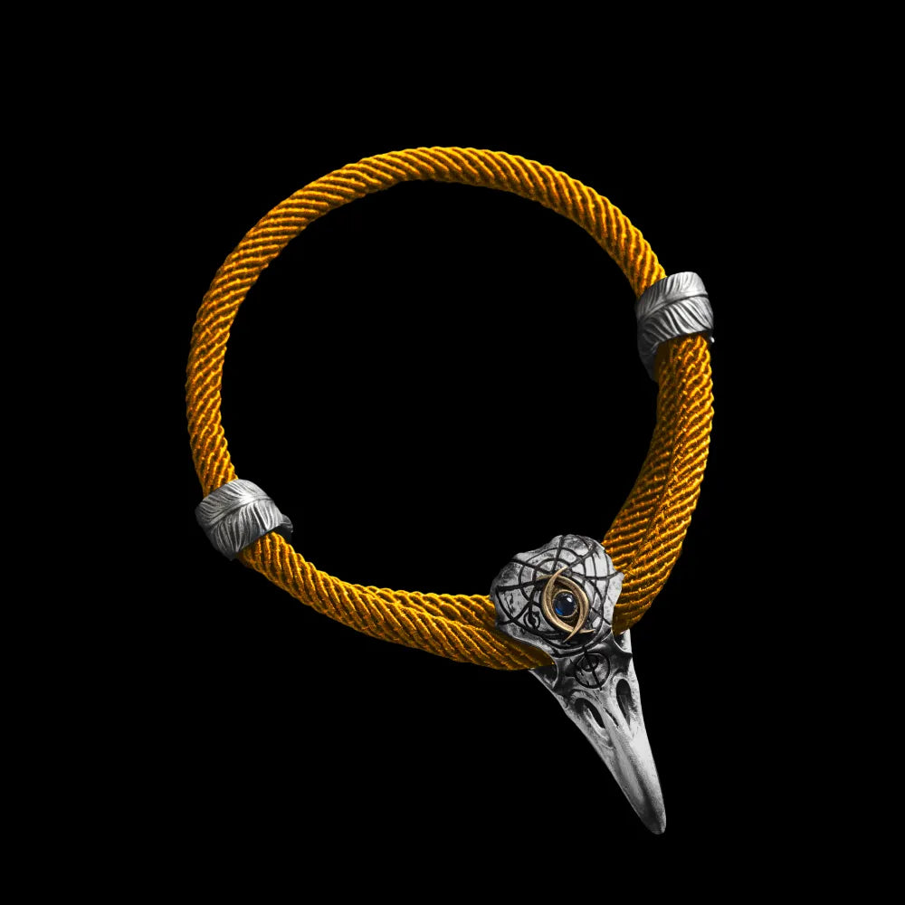 Three-Eyed Raven Rope Bracelet