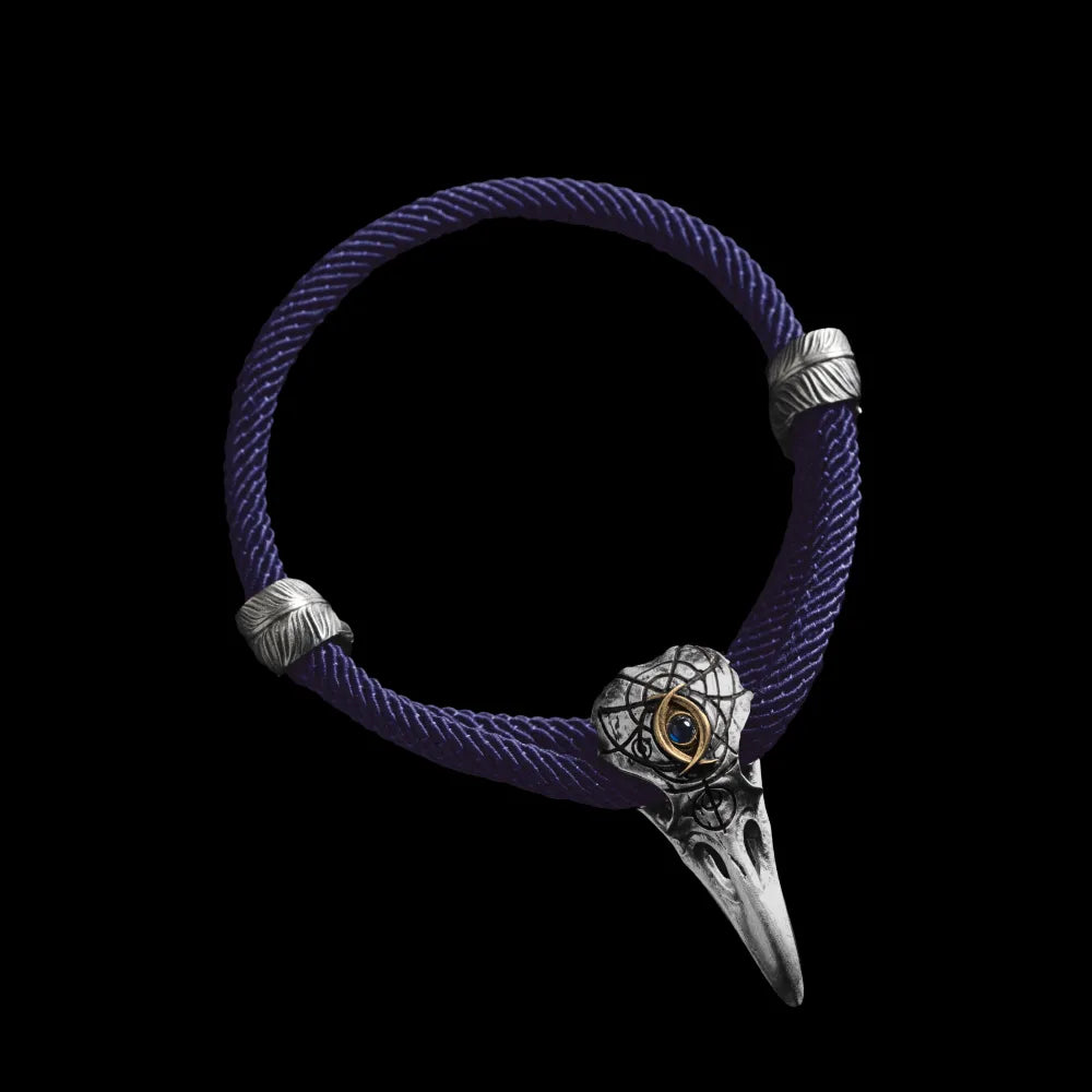 Three-Eyed Raven Rope Bracelet