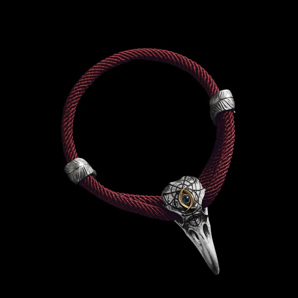 Three-Eyed Raven Rope Bracelet