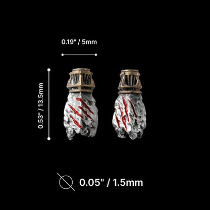 Tiger Bone Disciple Bead Details 09