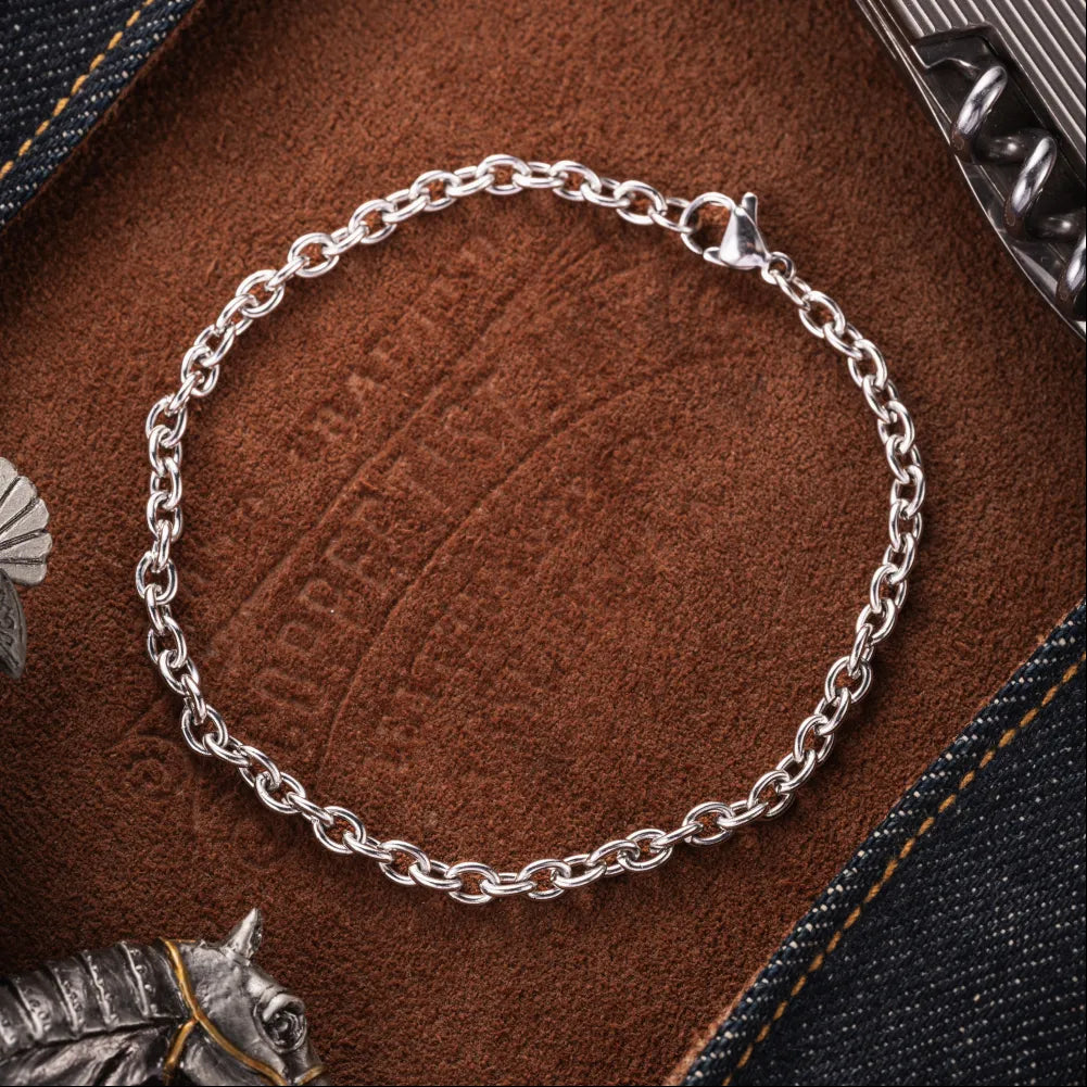 Titanium Steel Chain Bracelet Collection