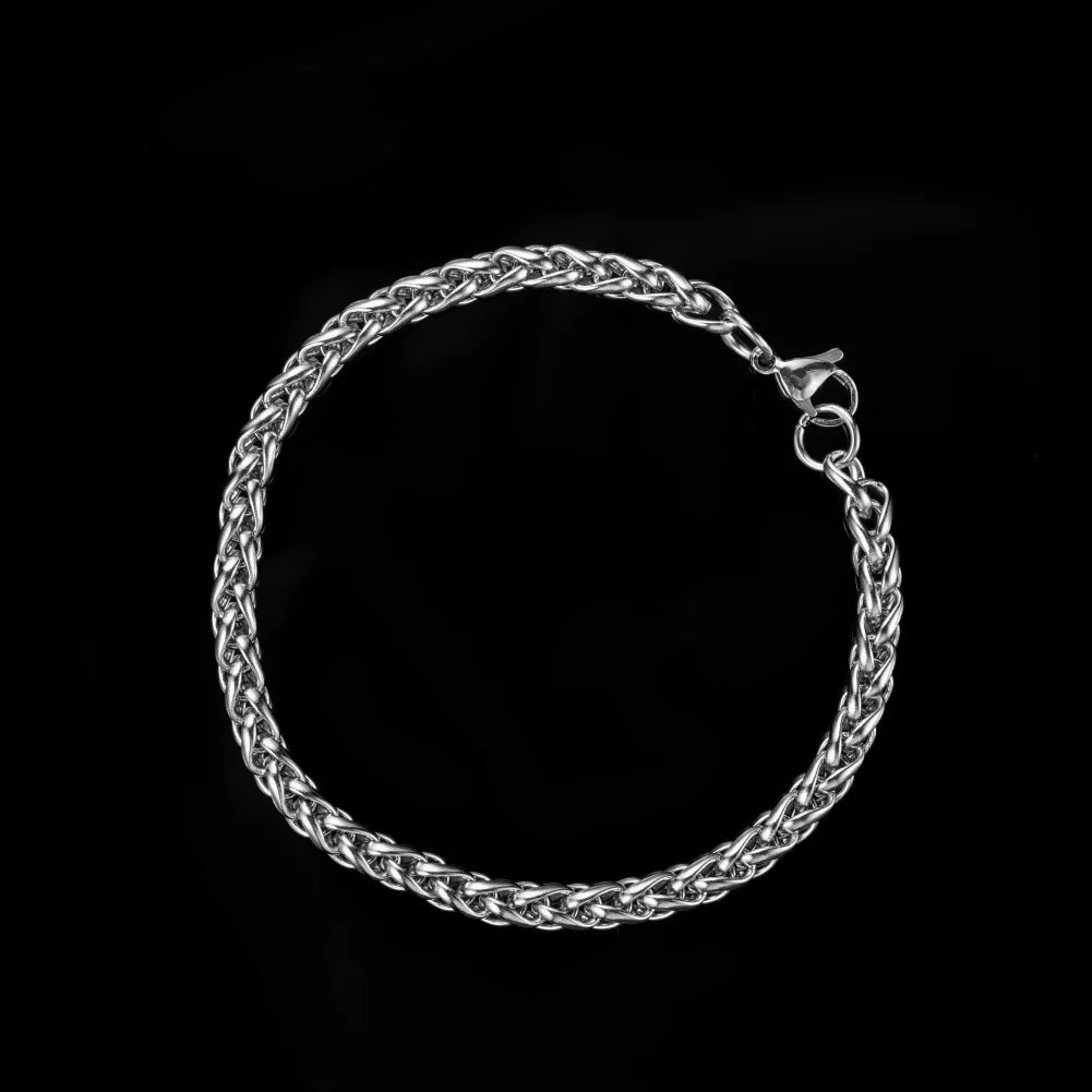 Titanium Steel Chain Bracelet Collection