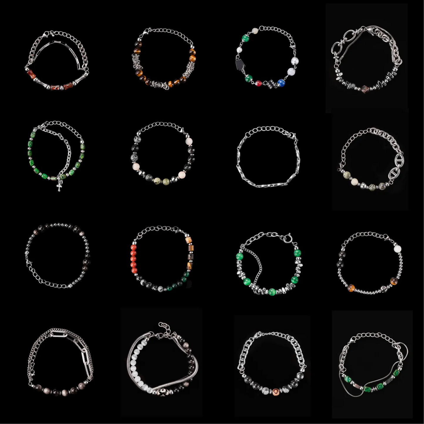 Titanium_Steel_Chain_Bracelet_Collection Details 01