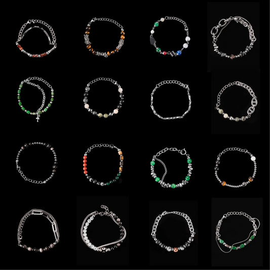 Titanium_Steel_Chain_Bracelet_Collection Details 01