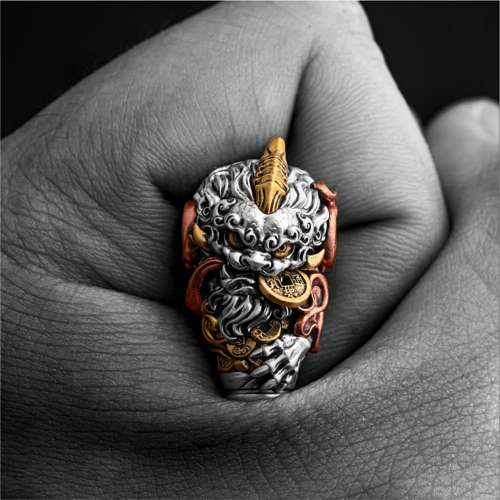 Treasurebound Pixiu Three Way Bead Details 05