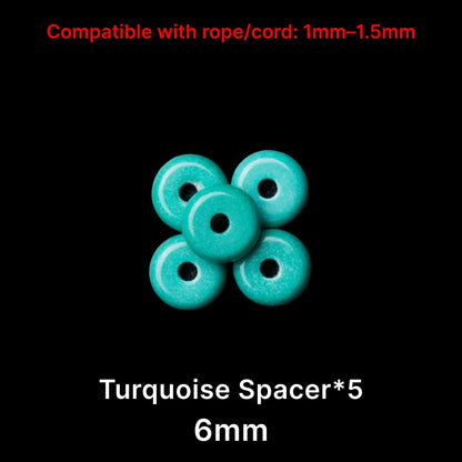 Turquoise Spacer