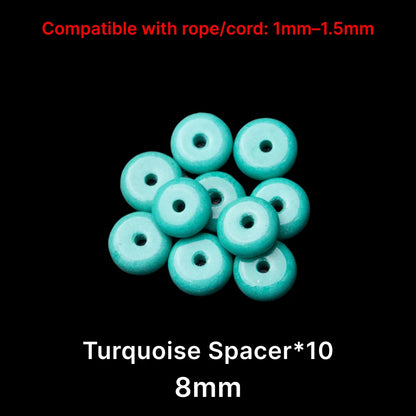 Turquoise Spacer