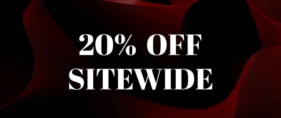 Valentine's Day Sale - 20% off banner