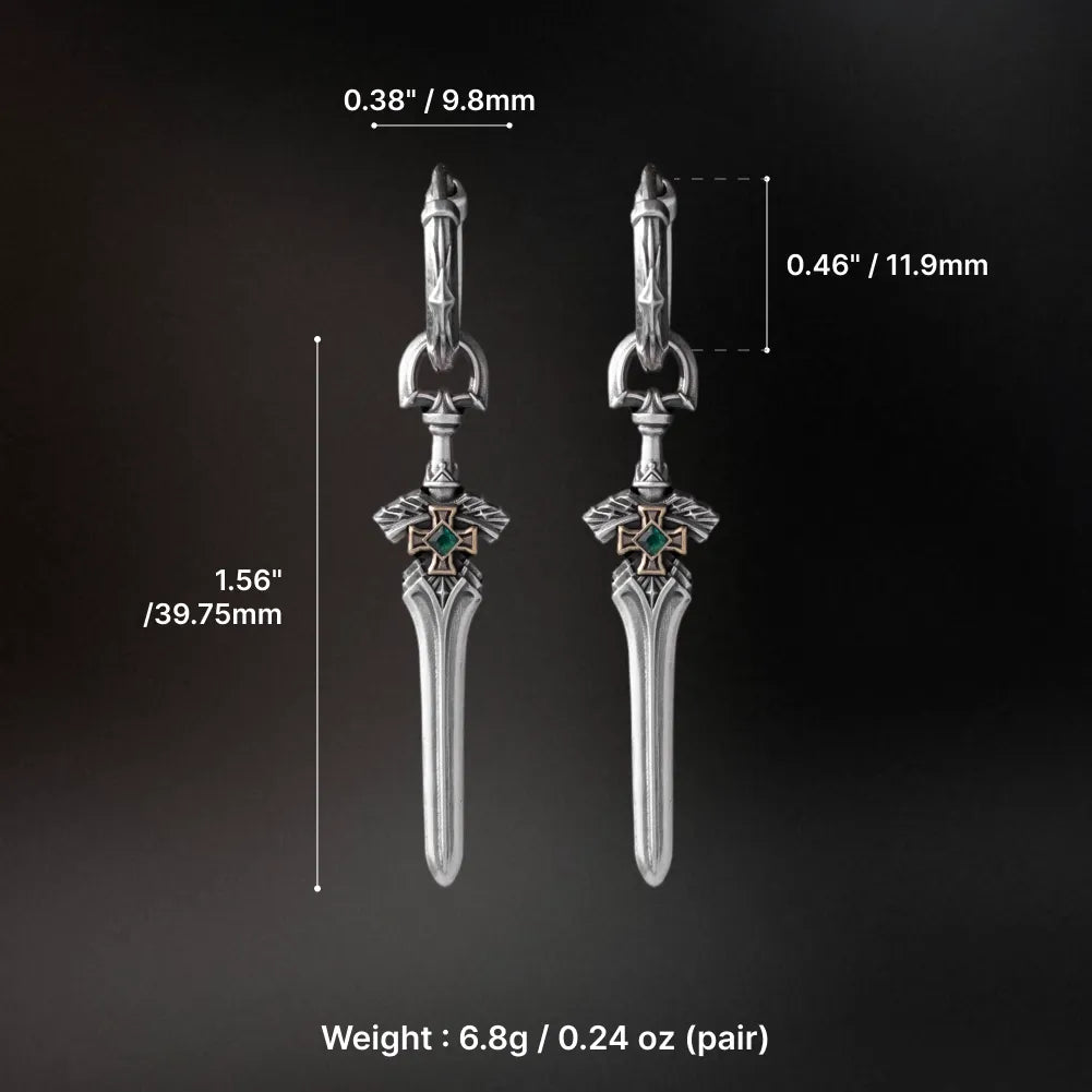 Verdant Sentinel Earrings approved local source CF6F6D100F28