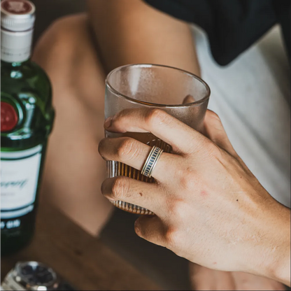 Victory Pattern Ring 08