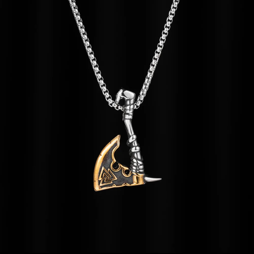 Viking Axe Pendant Details 01