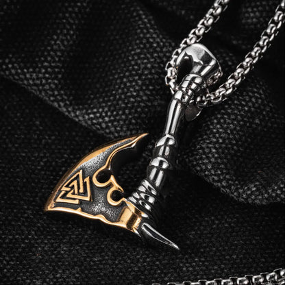 Viking Axe Pendant Details 02