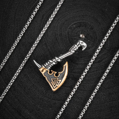 Viking Axe Pendant Details 06