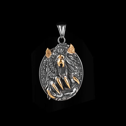 Viking Fury Bear Pendant Details 02