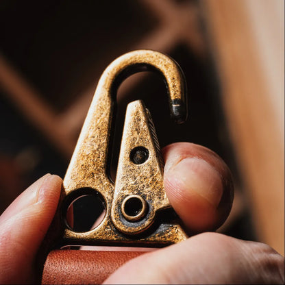 Vintage Petal Emblem Keychain