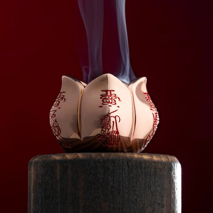 Wealth Lotus Incense Holder Details01