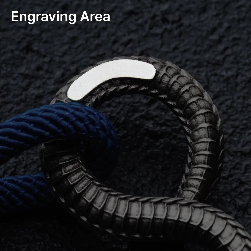 Ouroboros Rope Bracelet
