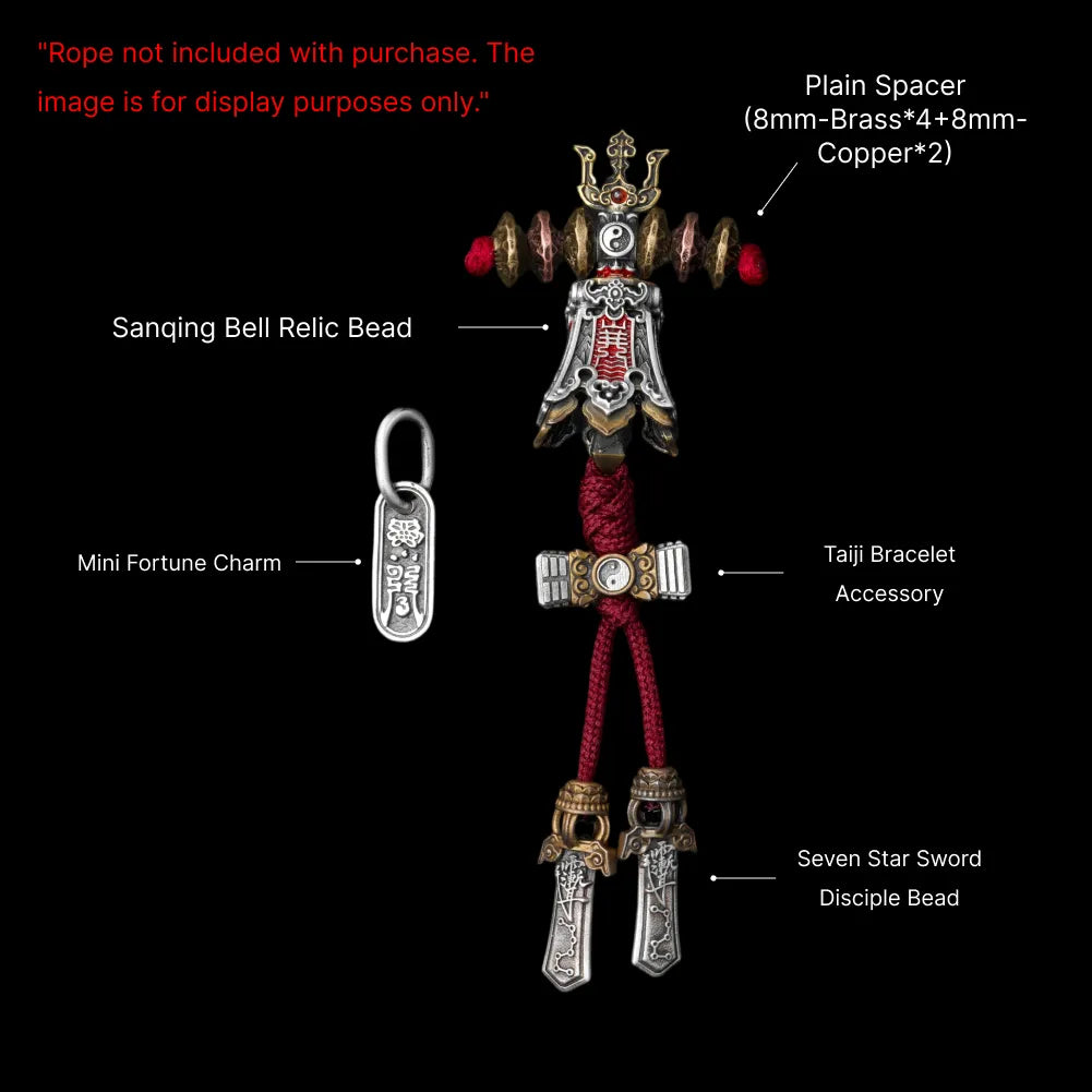 Sanqing Bell Relic Bead