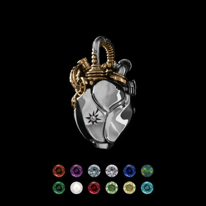 Mechanical Heart Pendant – Soul Core Edition