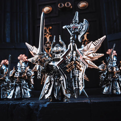 White Bronze With Bronze Mech Justicar Details 03