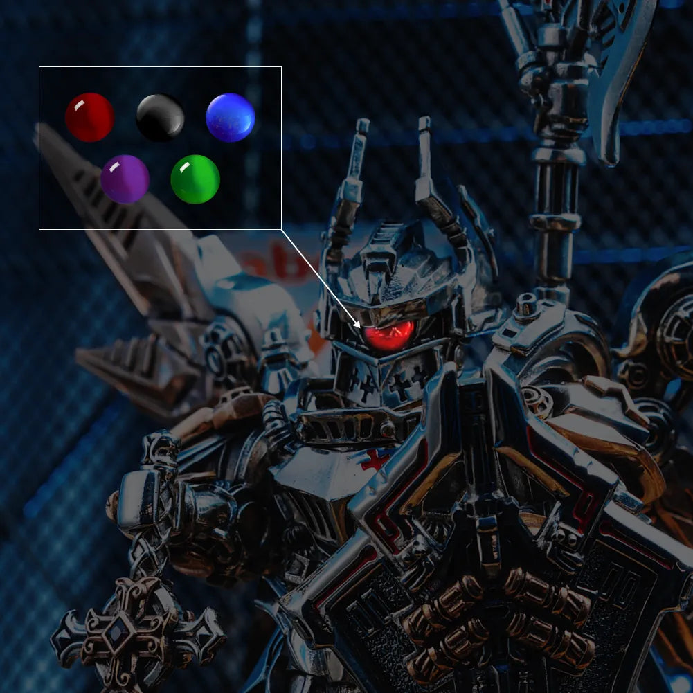 White Bronze With Bronze Mech Justicar Details 18