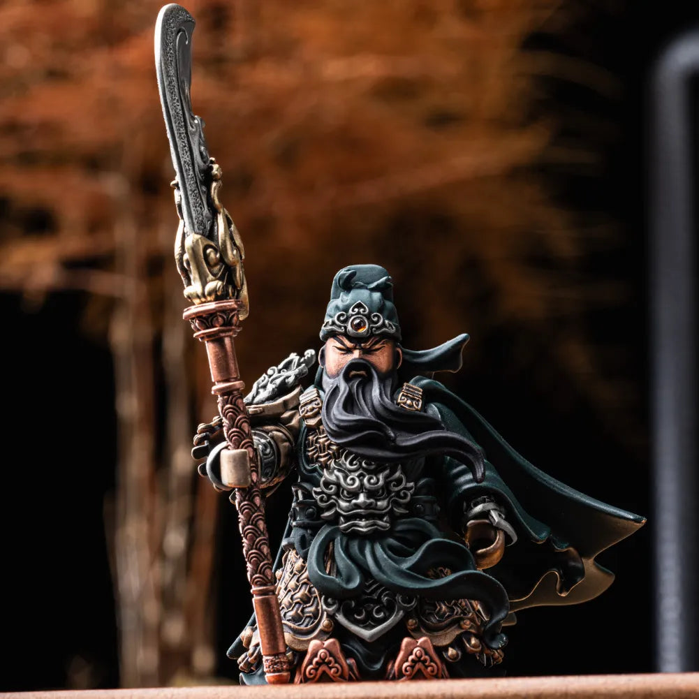 White Bronze With Copper With White Bronze Guan Yu Details 04