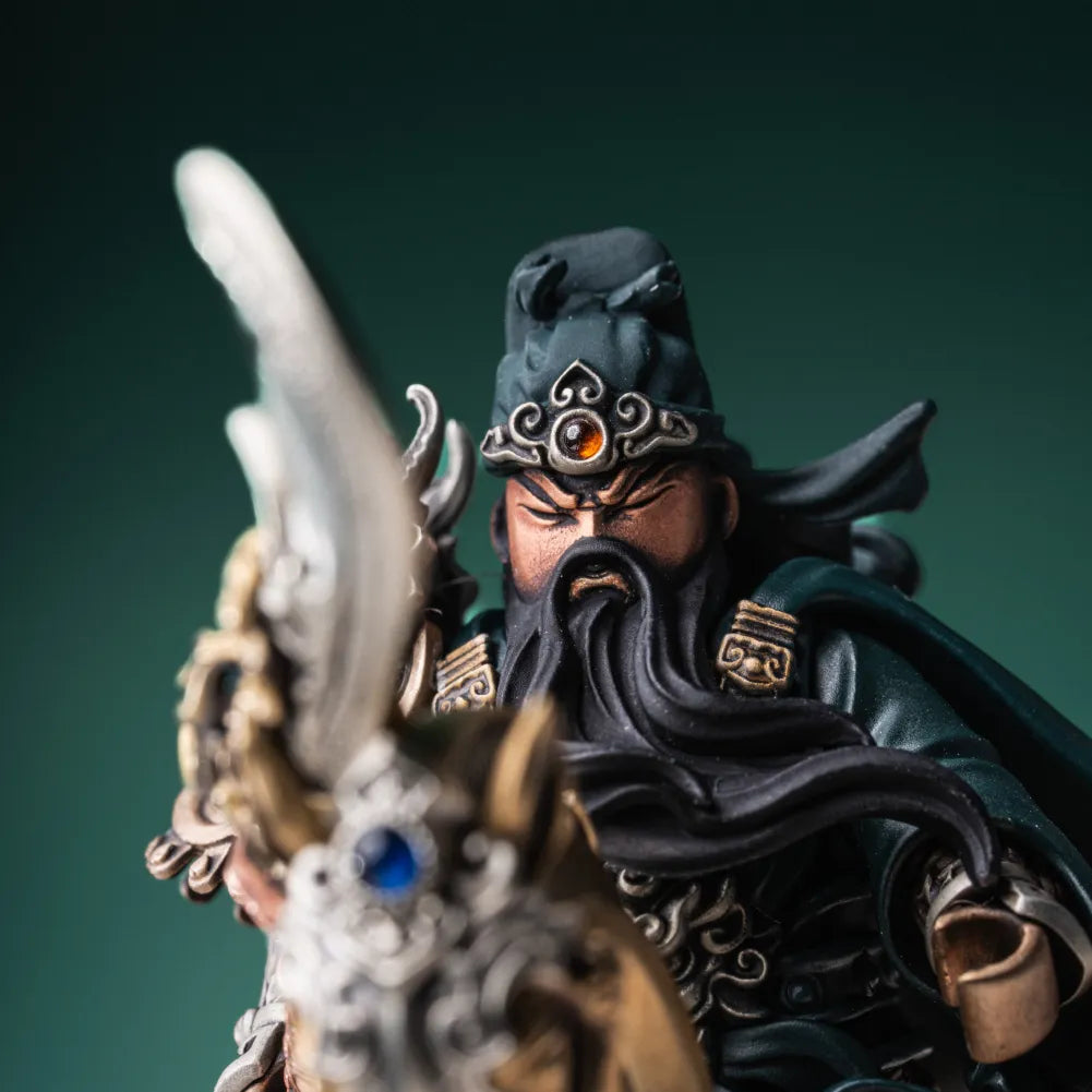 White Bronze With Copper With White Bronze Guan Yu Details 05