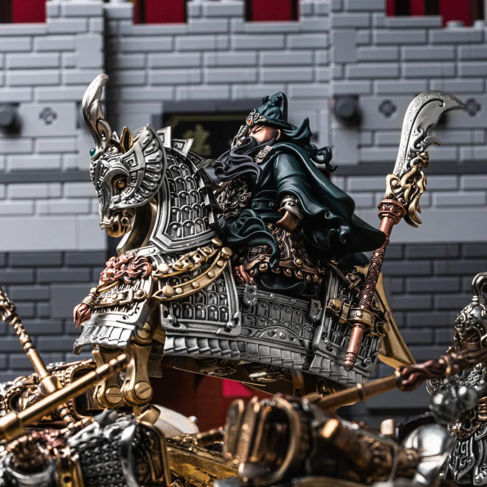 White Bronze With Copper With White Bronze Guan Yu Details 11