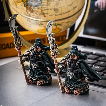 White Bronze With Copper With White Bronze Guan Yu Details 12