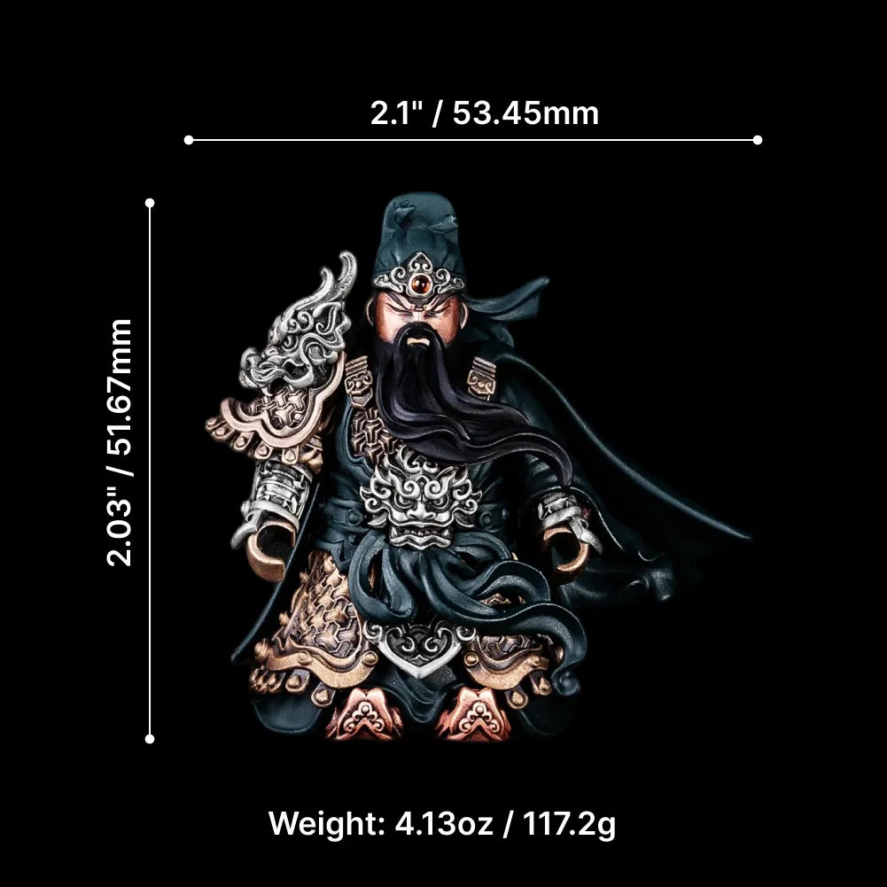 White Bronze With Copper With White Bronze Guan Yu Silent Oath Version Parameter 01