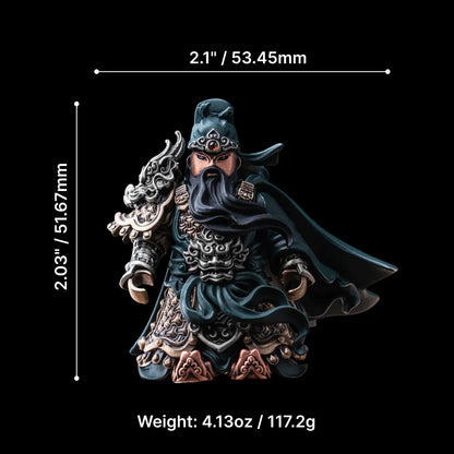 White Bronze With Copper With White Bronze Guan Yu Watchful Gaze Version Parameter 01