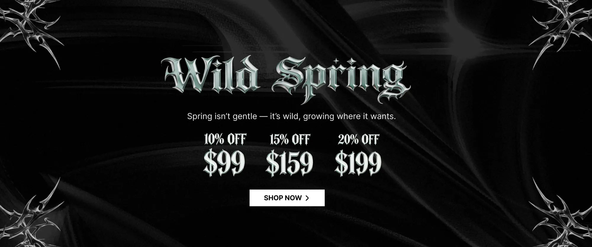 Wild Spring Sale