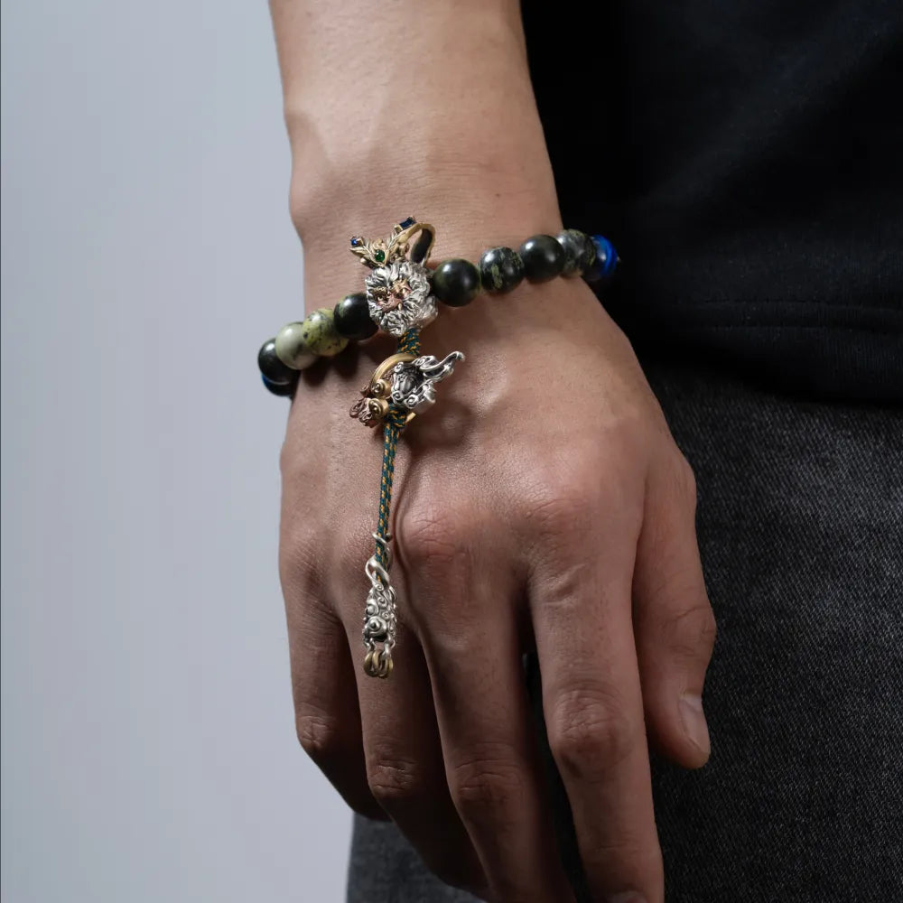 WuKong Forest-Green Bracelet