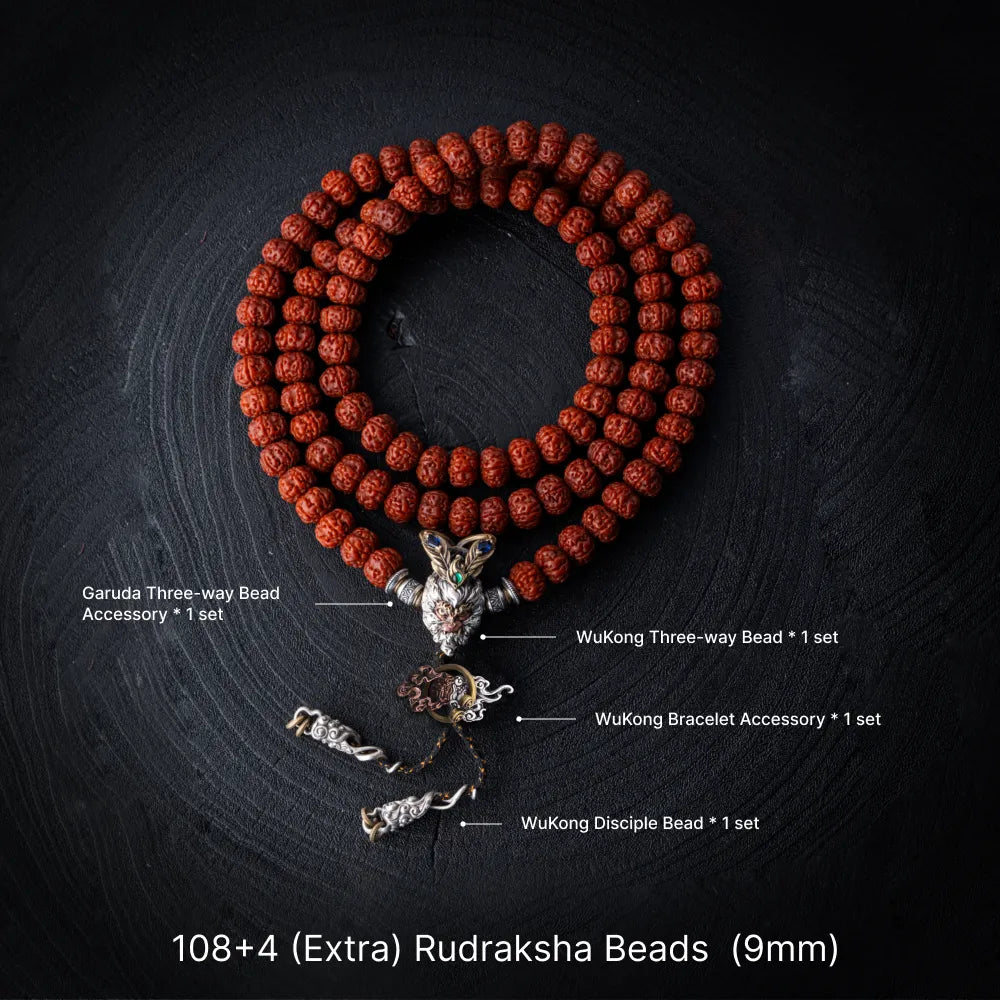 WuKong Three way Bead Rudraksha Beads Edition 112