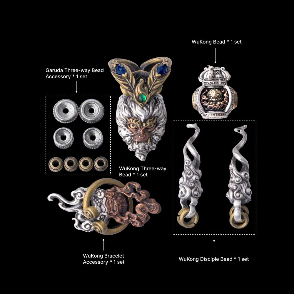 WuKong Three way Bead Set 4