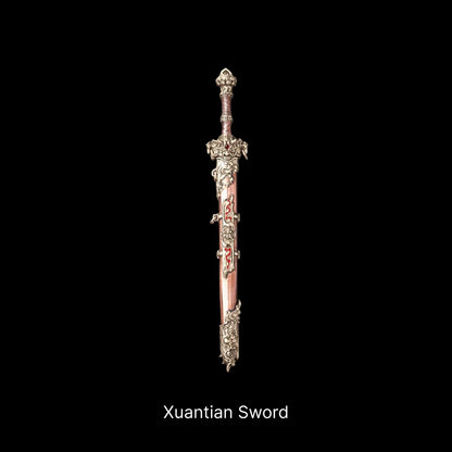 Xuantian Sword 14K Gold Copper Cinnabar Sword Only