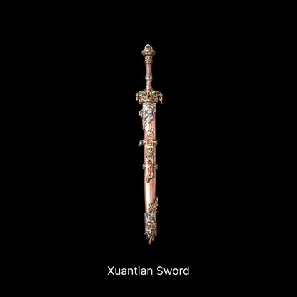 Xuantian Sword Copper Brass White Bronze Sword Only