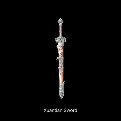 Xuantian Sword Silver Copper Cinnabar Sword Only