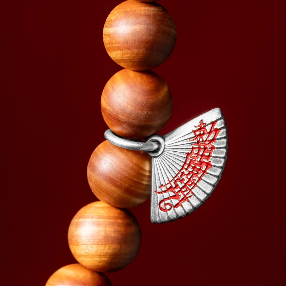Zhong Kui Folding Fan Charm
