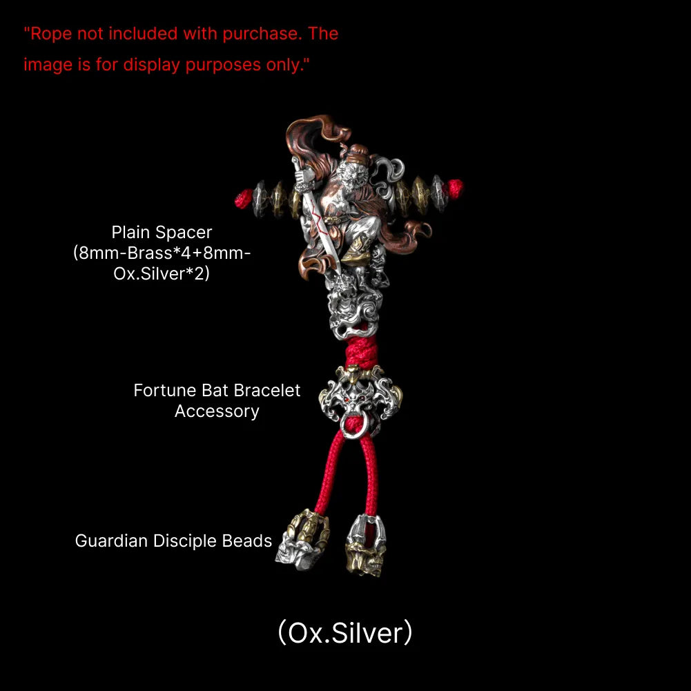 Zhong Kui Guardian Three-Way Bead